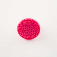 Burro PINK SERIES 27mm diameter/Pink raised grid logo  5 Piece